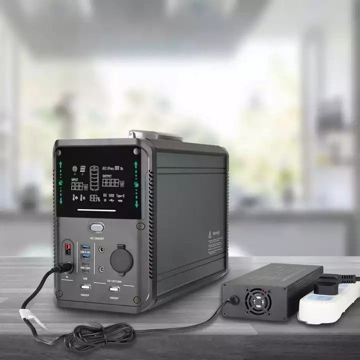 야영하기 위한 거대한 1000w Lifepo4 가지고 다닐 수 있는 동력화차 MPPT 태양발전기