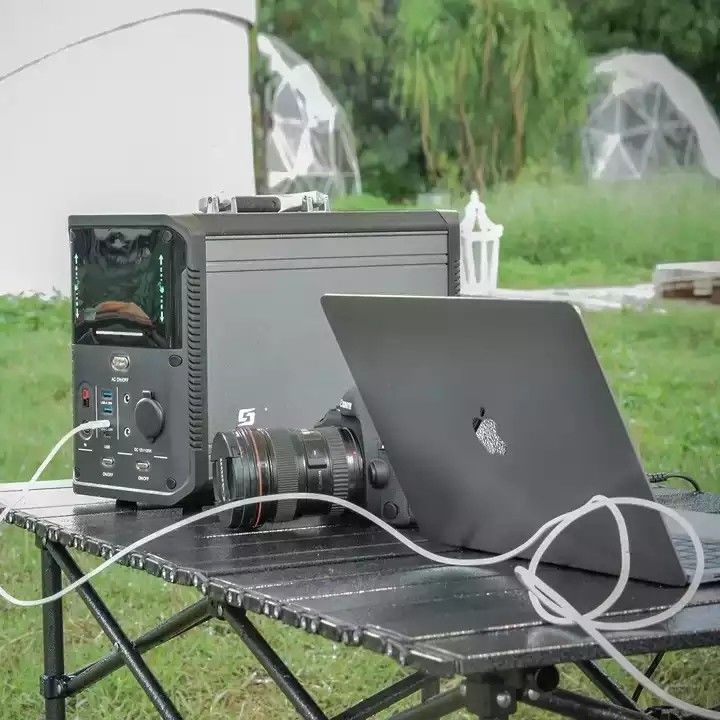 야영하기 위한 거대한 1000w Lifepo4 가지고 다닐 수 있는 동력화차 MPPT 태양발전기