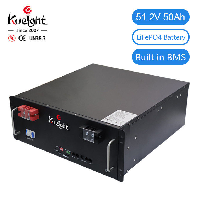 가정 에너지 저장 시스템을 위한 BMS 원형 51.2v 50ah Lifepo4 리튬 철 배터리