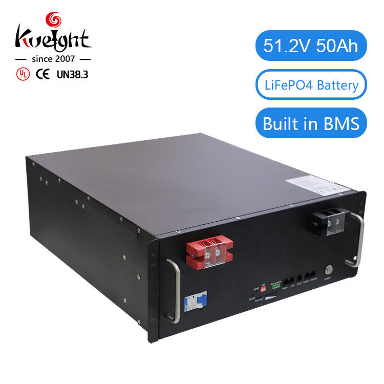 가정 에너지 저장 시스템을 위한 BMS 원형 51.2v 50ah Lifepo4 리튬 철 배터리