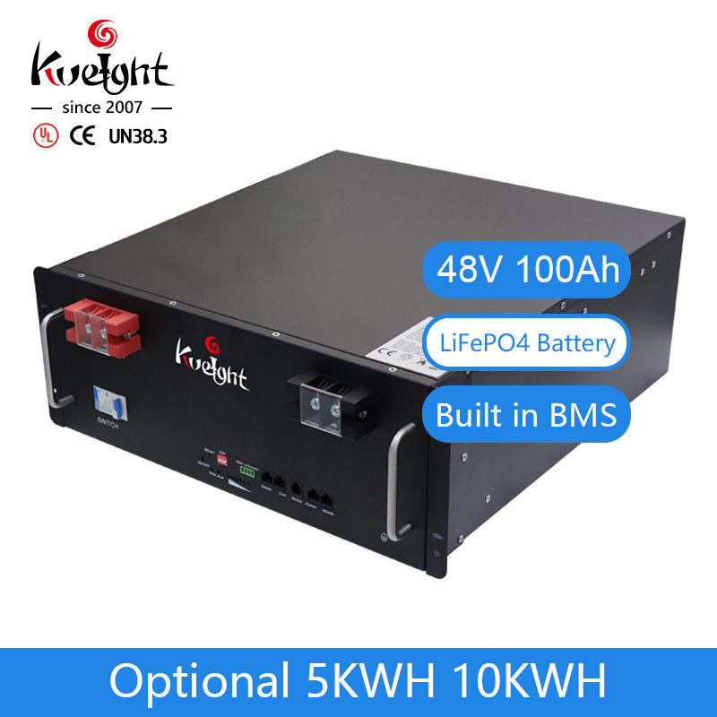 리튬 이온 인산 광물 배터리 48V 100Ah 열 태양열발전시스템 5Kwh 10Kwh 에너지 태양 축전지