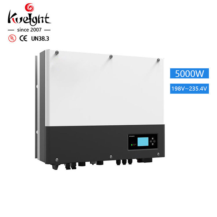 3개 단계 5000w 혼합체 온 - 오프식이 그리드 인버터 그로와트 스에 태양 전력망 제휴 하이브리드 인버터